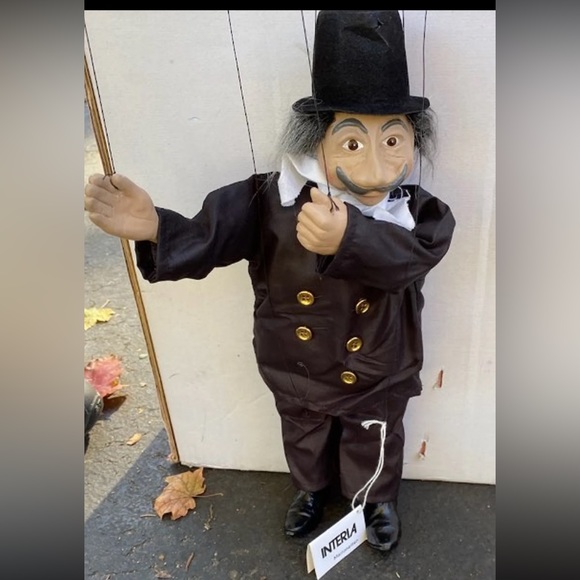 Nib - vintage Mr.schlot marionette puppet from Germany by InteriA - Picture 7 of 12
